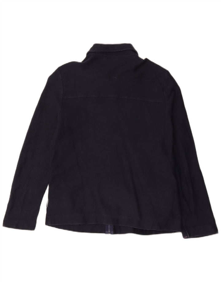 Marks & Spencer Chaqueta Bomber para Mujer UK 46 Grande Algodón Azul Marino