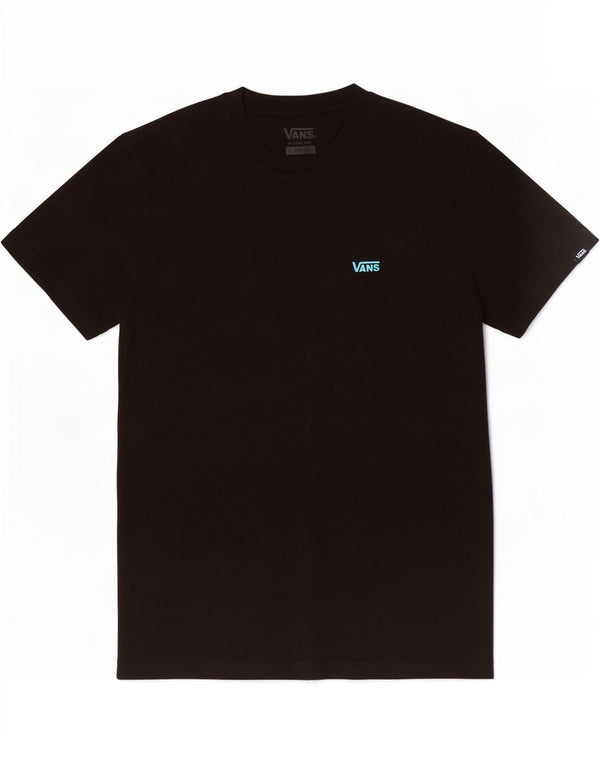 Vans Camiseta Classic Fit para hombre Top Small Black Cotton