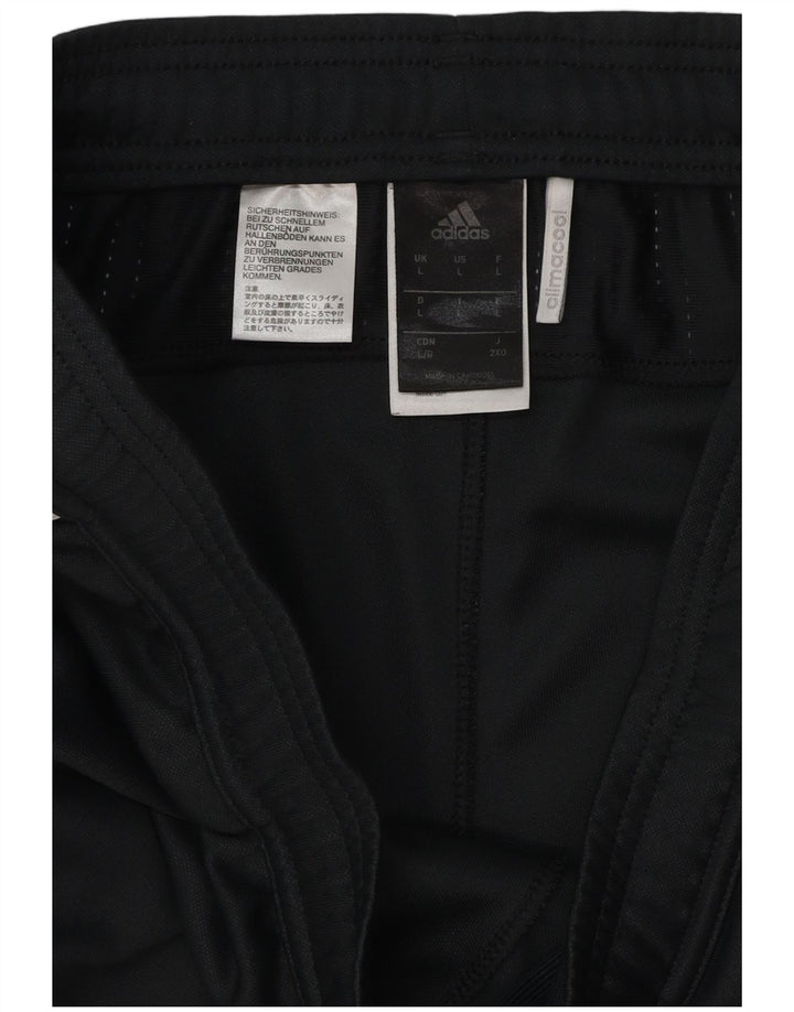 Adidas Mens Climacool Chándal Pantalones Grande Negro Poliéster