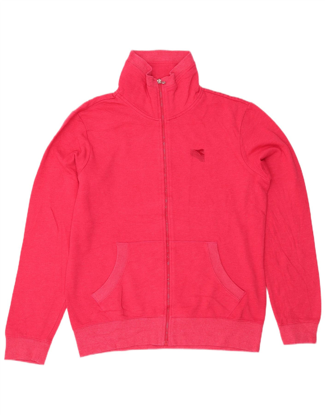 Diadora Chaqueta de chándal para mujer ES 39 2XL Algodón rosa