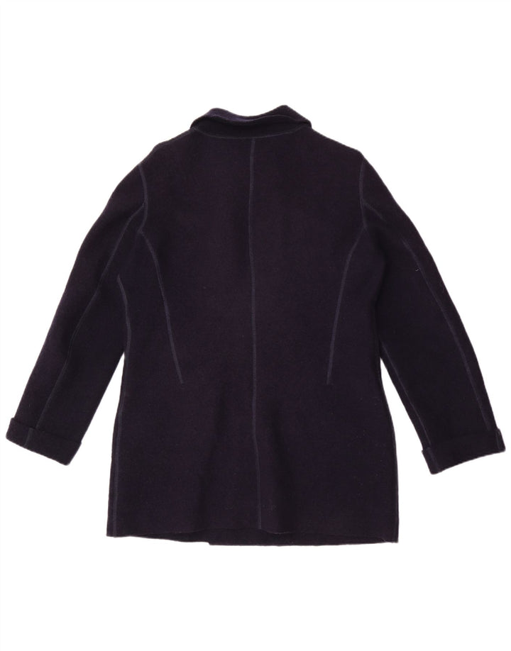 Chaquetón Mujer Aspesi IT 42 Lana Azul Marino Medio