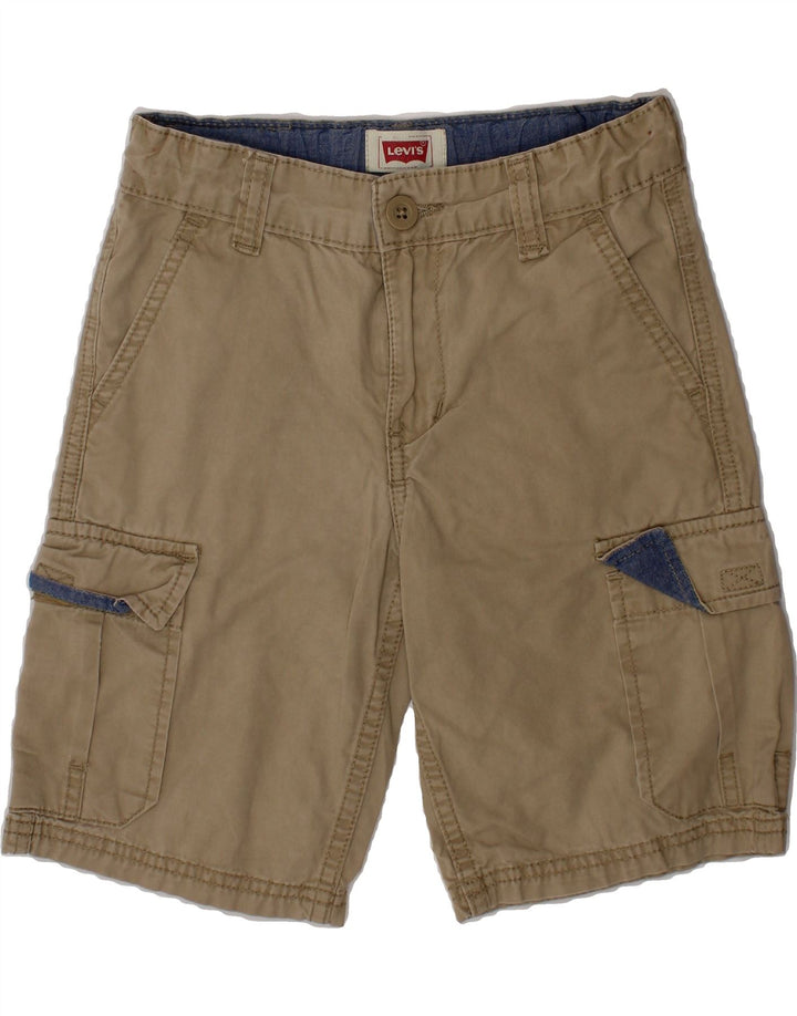 LEVI'S Boys Cargo Shorts 6-7 Years W23 Beige Cotton Vintage Levi's and Second-Hand Levi's from Messina Hembry 