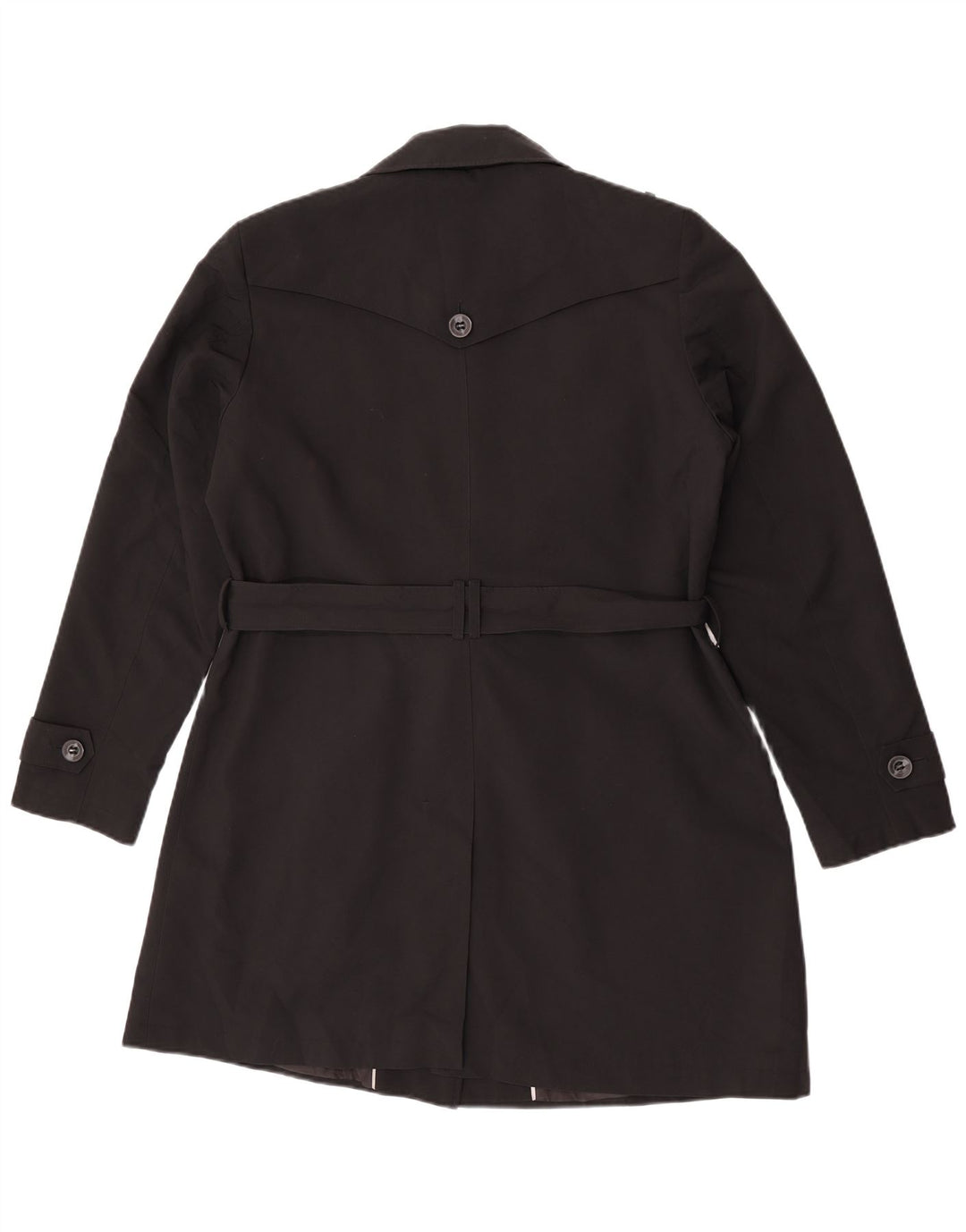 Marks & Spencer Gabardina para mujer UK 46 Grande Poliéster negro