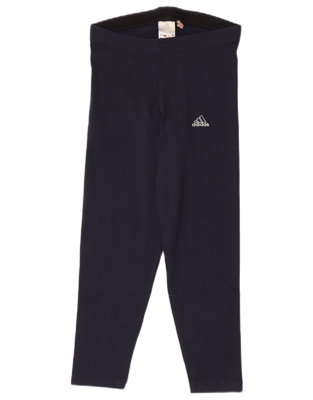 Adidas - Leggings para mujer (talla 40), talla grande, color azul marino, poliamida