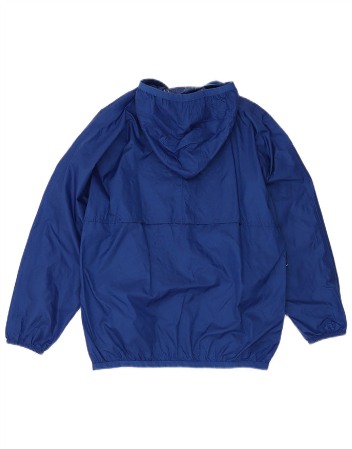K-Way Chubasquero con capucha para niño 9-10 años Poliamida azul