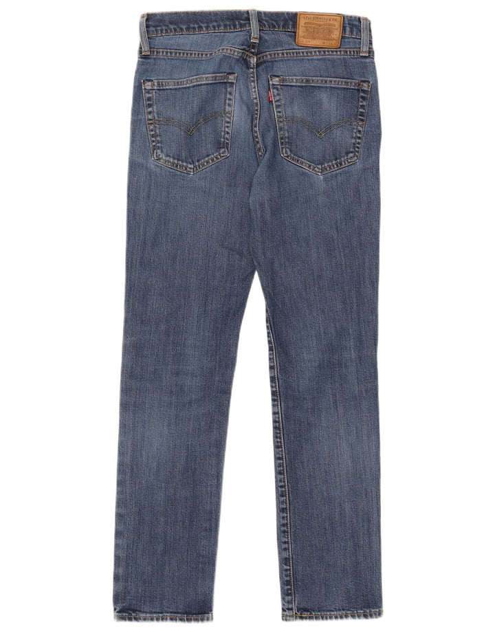 Levi's Hombre 511 Slim Jeans W31 L32 Algodón Azul