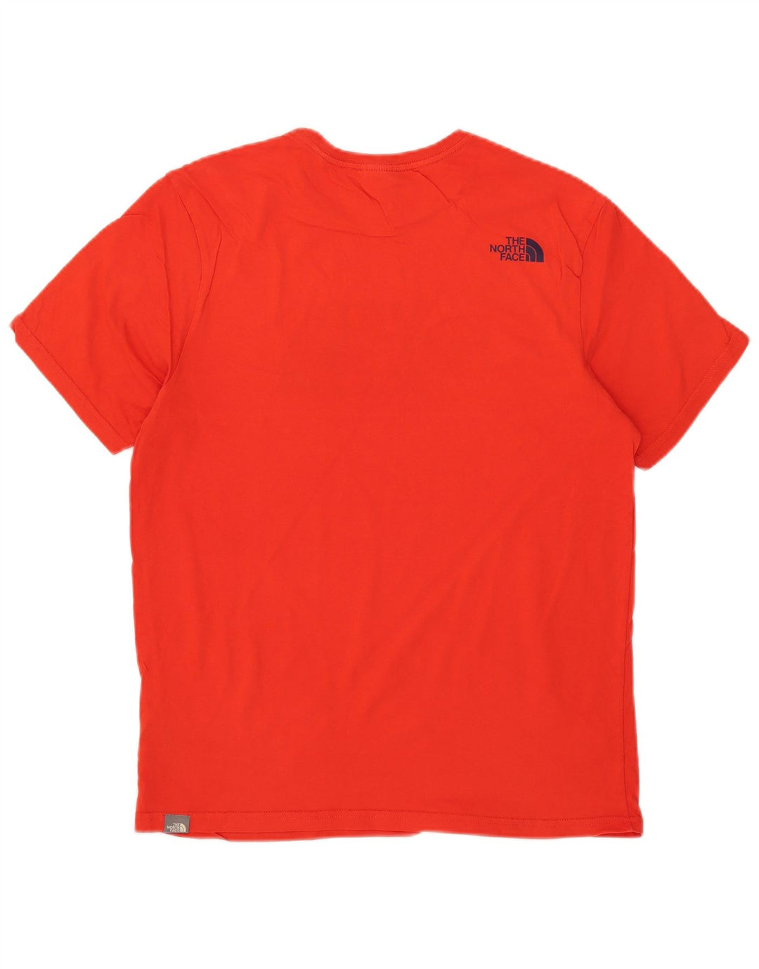 The North Face Camiseta gráfica para hombre Top Medium Red Cotton