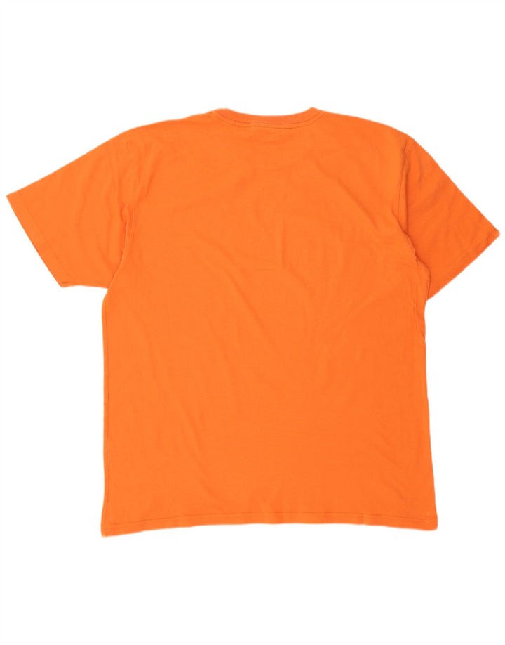 CHAMPION Camiseta para hombre Top grande naranja
