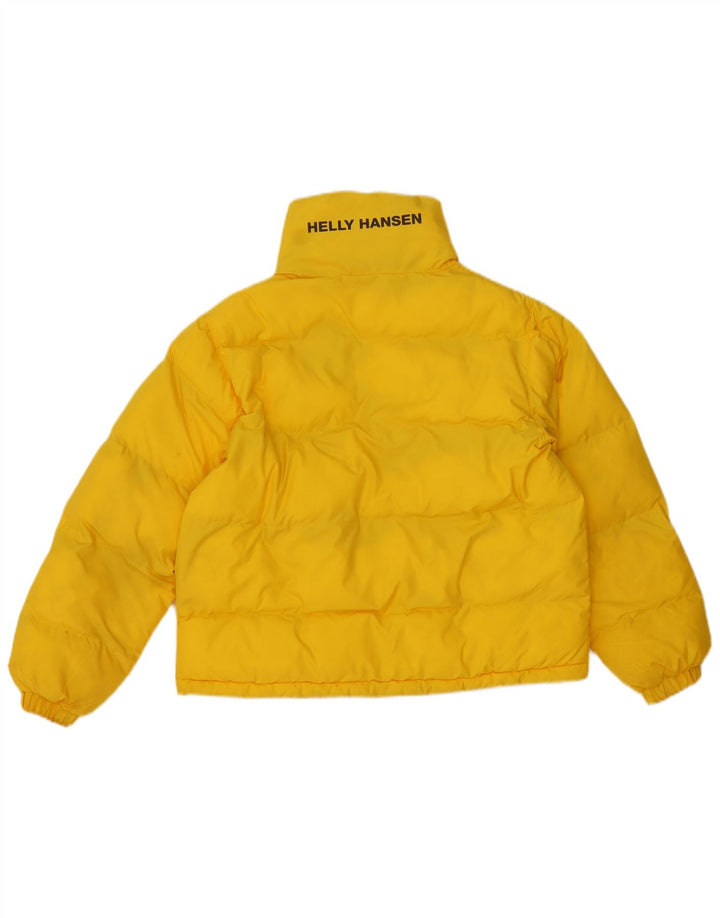 Helly Hansen Chaqueta Acolchada Reversible De Gran Tamaño para Mujer UK 10 Small Yellow