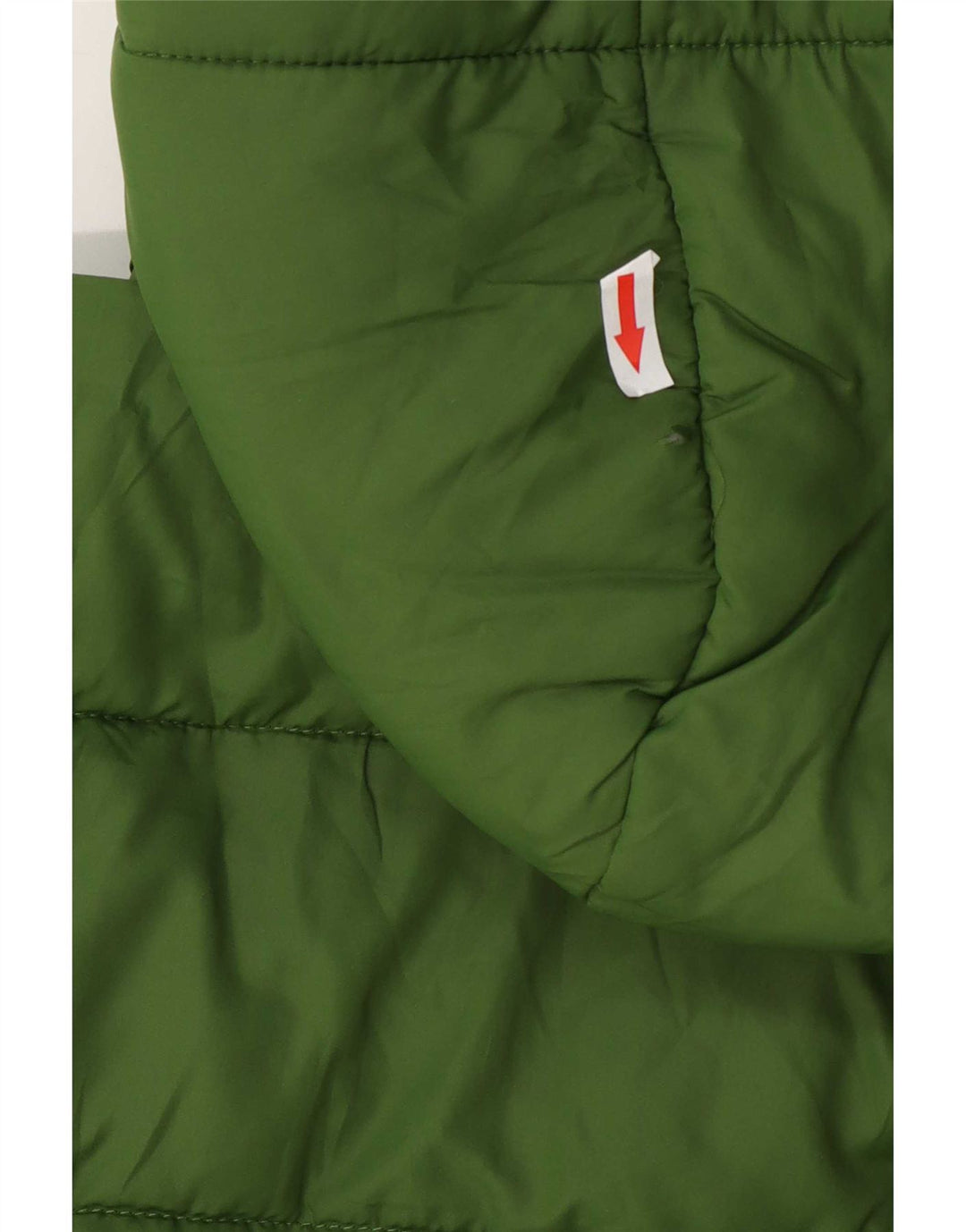 White Stuff Abrigo acolchado con capucha para niña 9-10 años Verde Poliéster