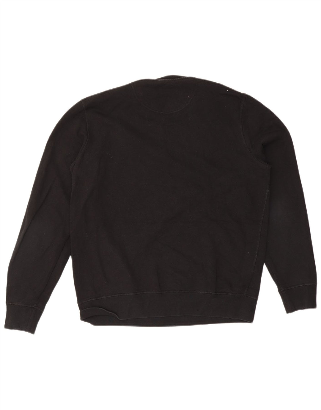 Barbour Hombre Sudadera Estampada Jumper Grande Algodón Negro