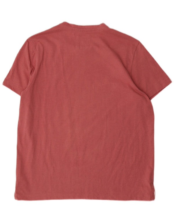 Crew Clothing Camiseta para hombre Top XL Algodón rosa