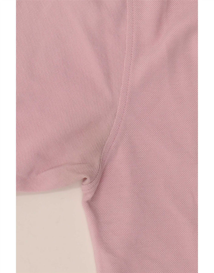 Polo Reebok Hombre Algodón Rosa Medio