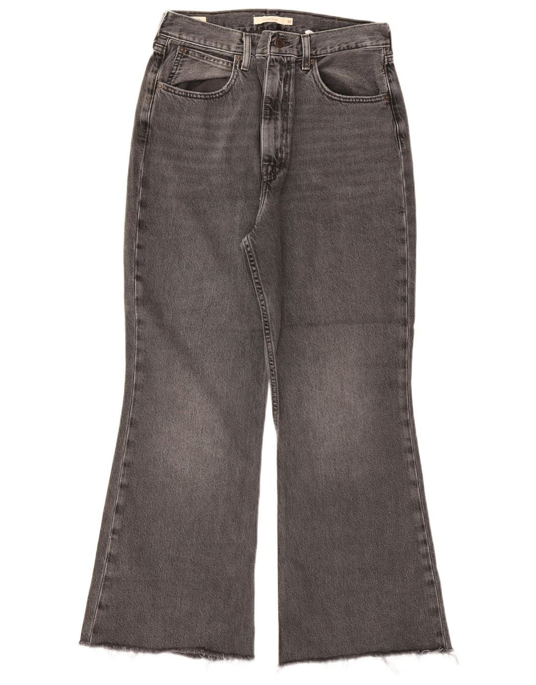 Levi's Vaqueros Acampanados De Tiro Alto Para Mujer W30 L26 Algodón Gris