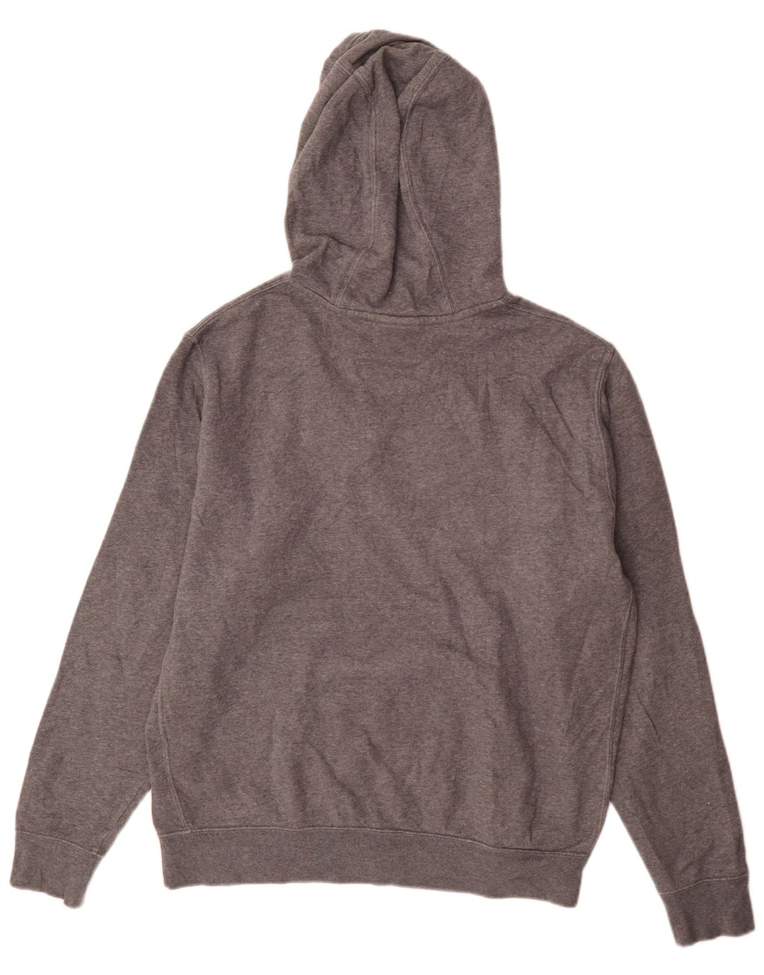 Nike Hombre Sudadera Con Capucha Gráfica Jersey De Algodón Gris Medio