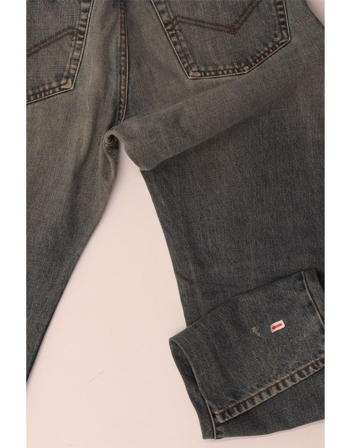 ENERGIE Vaqueros rectos para hombre W32 L34 Azul