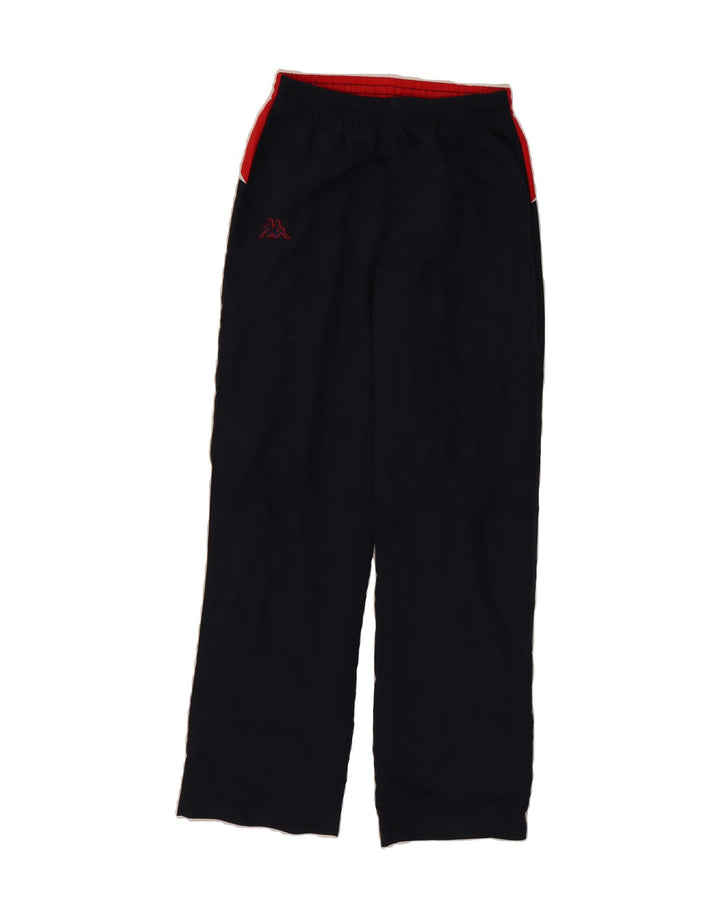 KAPPA  Tracksuit Trousers Small  Navy Blue Colourblock Vintage Kappa and Second-Hand Kappa from Messina Hembry 