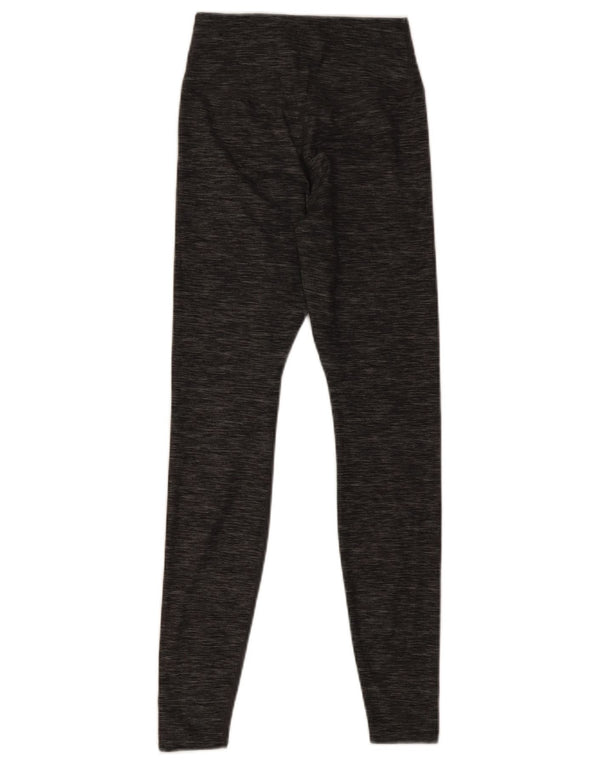 Nike Leggings Dri Fit para mujer UK 4 XS Gris moteado Poliéster