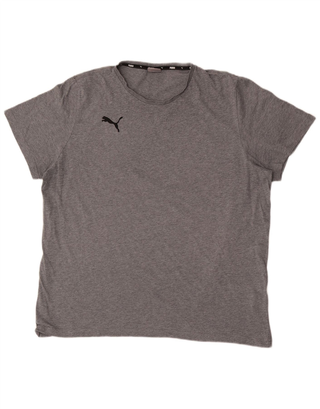 Puma Camiseta para hombre Top 2XL Gris Algodón