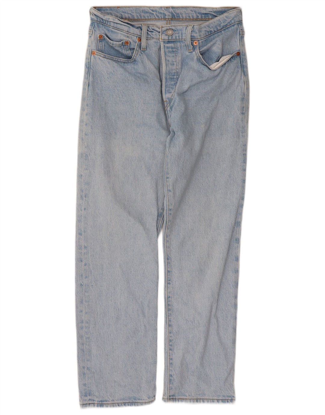 Levi's Jeans rectos 501 para hombre W28 L26 Algodón azul
