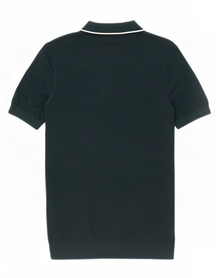 Polo Fred Perry Hombre Grande Verde Algodón