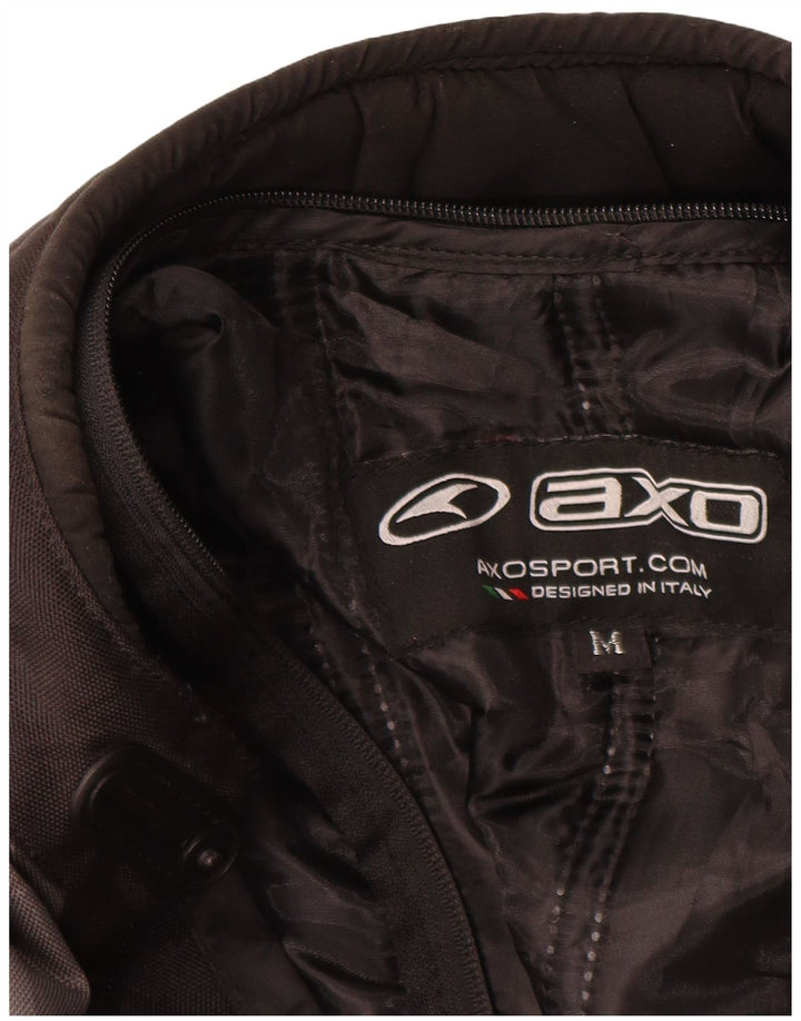 AXO Mens Motorstyle Racer Jacket UK 38 Medium Negro Colorblock Poliéster