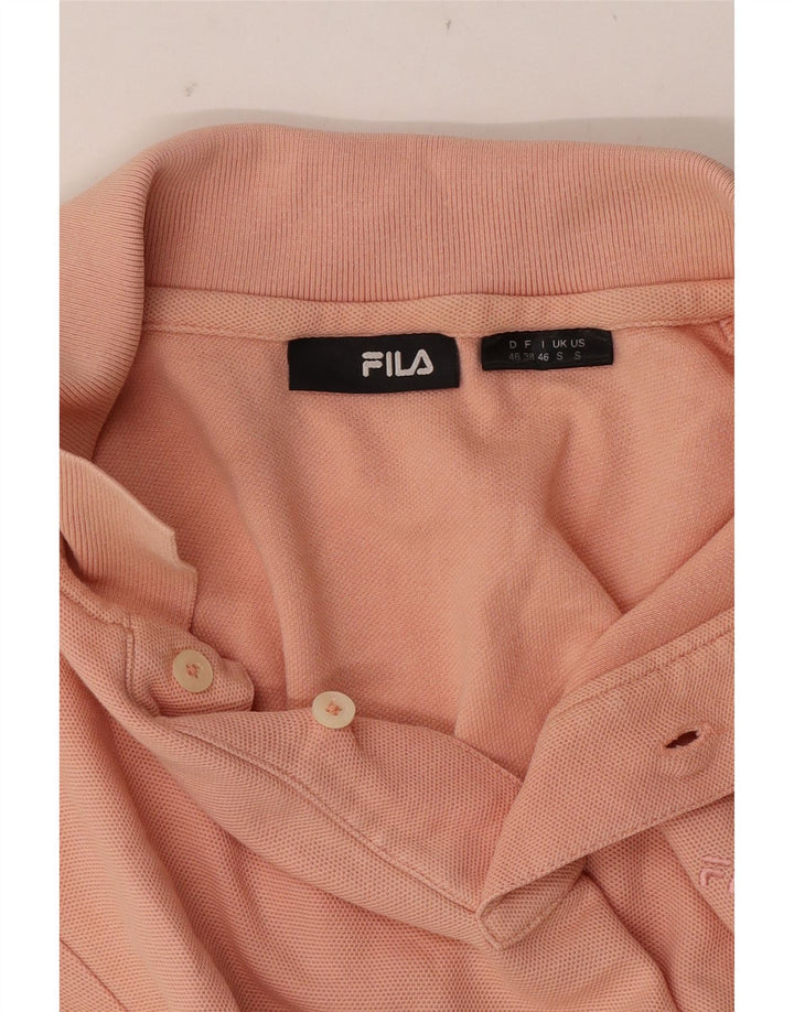Polo Fila Hombre Pequeño Rosa