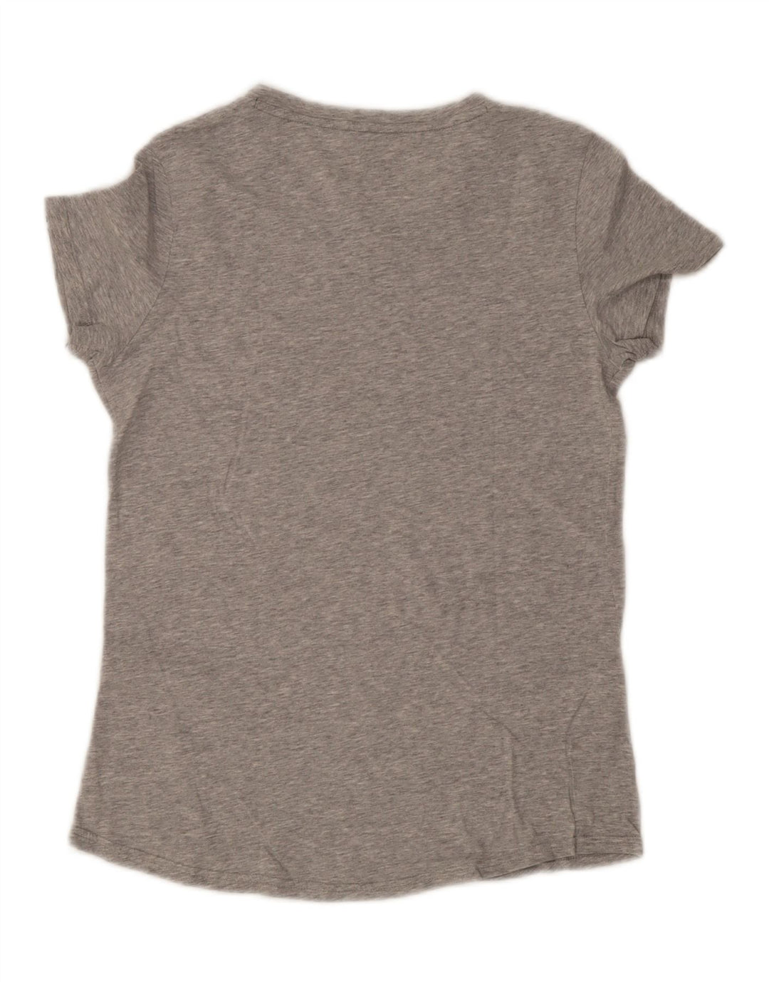 Puma Camiseta gráfica para mujer Top UK 14 Algodón gris medio