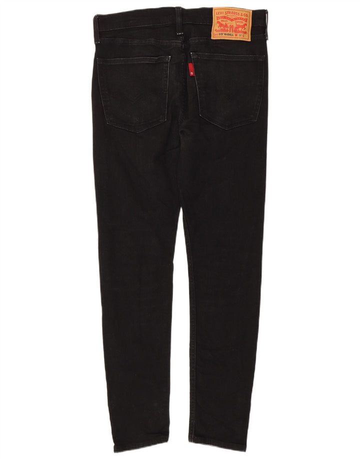 Levi's Vaqueros pitillo 519 para hombre W32 L29 Algodón negro