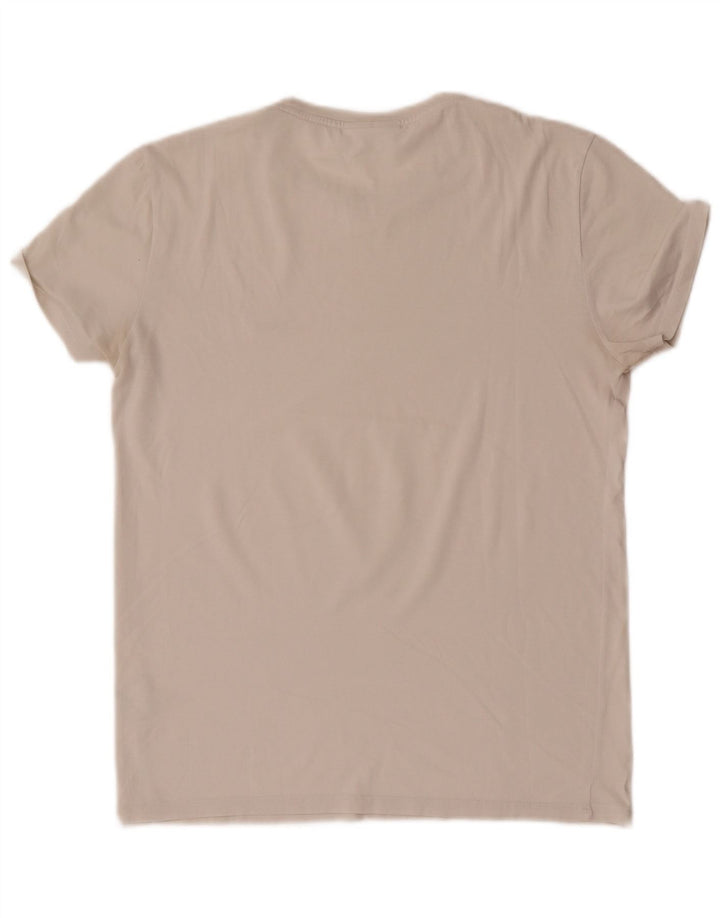 Camiseta Lacoste Hombre Top Small Blanco Algodón