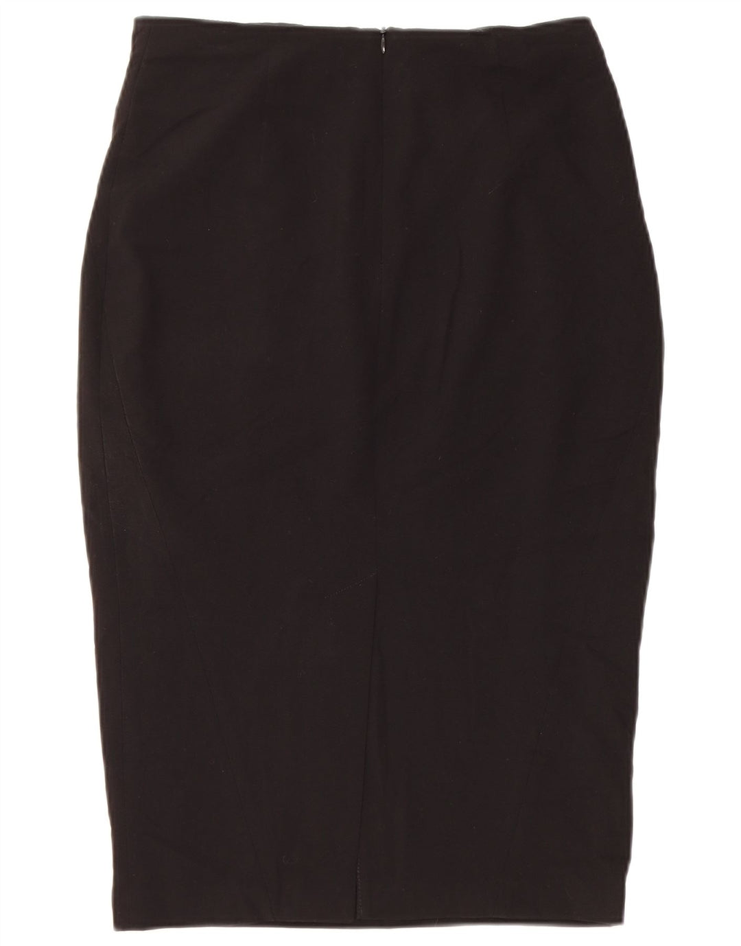 Marks & Spencer Falda lápiz para mujer UK 10 Small W28 Poliéster negro