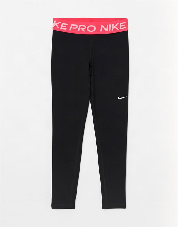 Nike Leggings Dri Fit Graphic para mujer UK 8 Small Negro Colorblock Poliéster