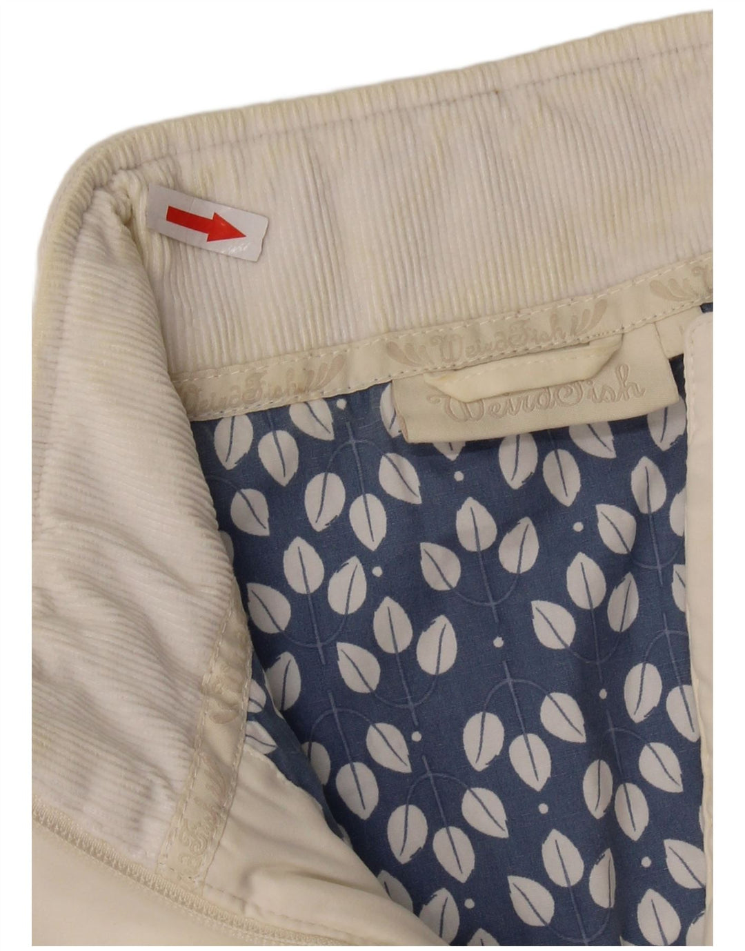 WEIRD FISH Chaleco acolchado para mujer UK 44 Grande Poliéster blanco