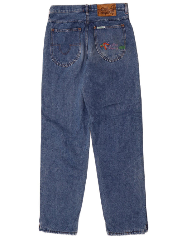 Vaqueros cónicos Best Company para mujer de Olmes Carretti W32 L32 Algodón azul