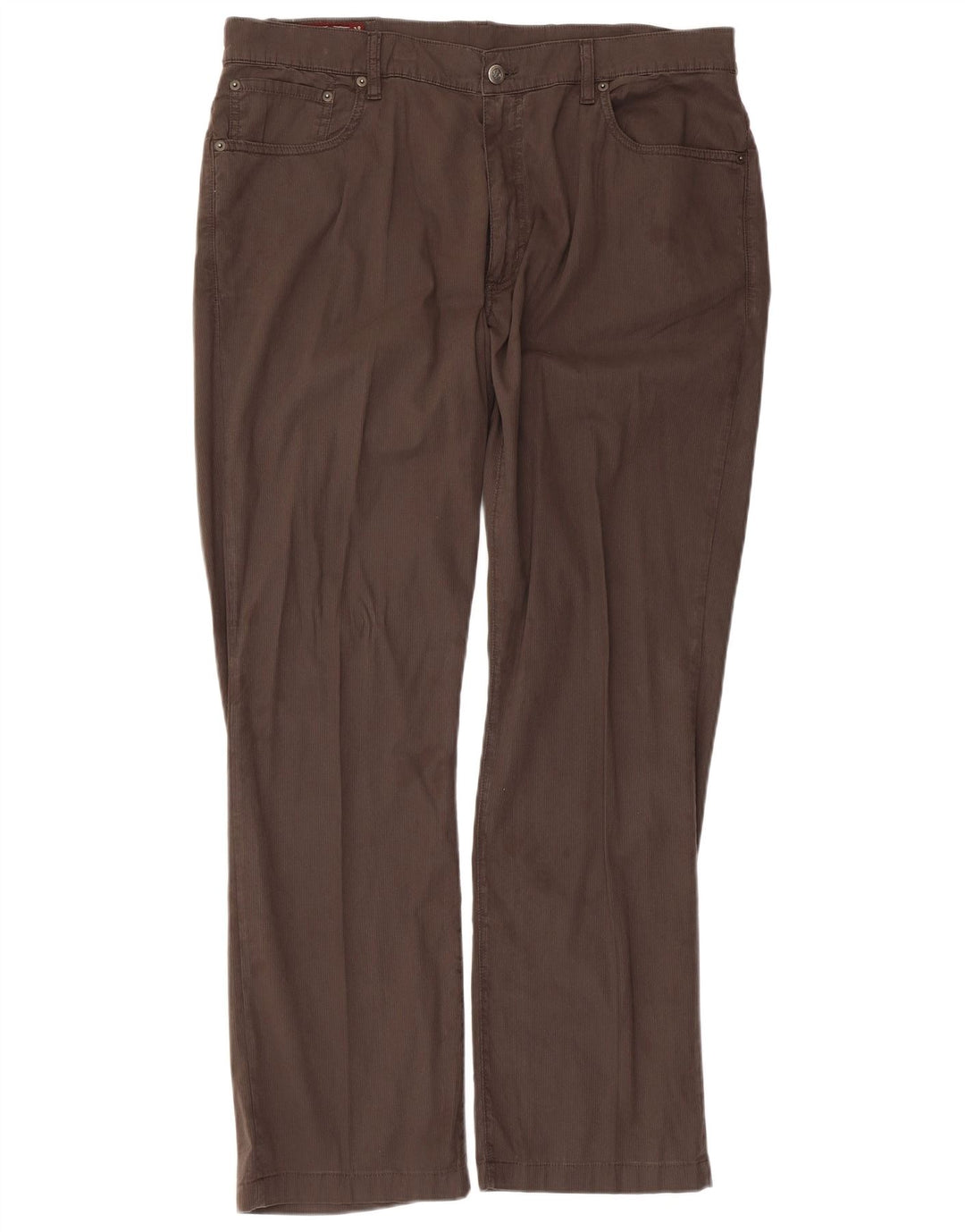 Marlboro Classics Pantalones casuales rectos para hombre W38 L30 Marrón
