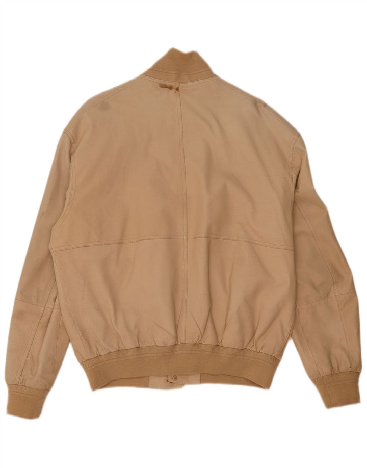 Conbipel Chaqueta De Cuero Para Hombre IT 50 Grande Cuero Beige