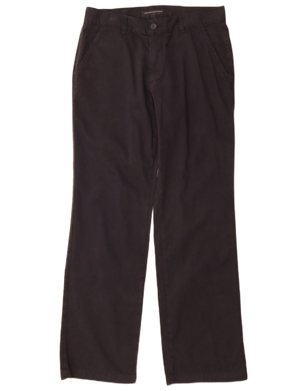 Sergio Tacchini Pantalón chino recto para hombre IT 50 Large W34 L34 Azul marino