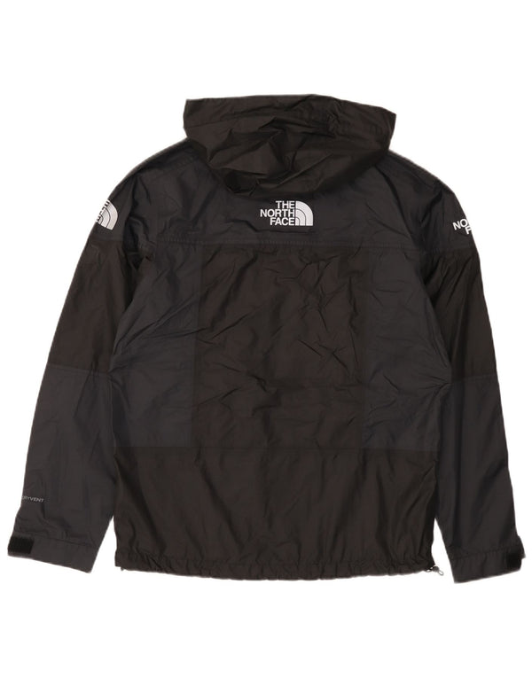 The North Face Chaqueta impermeable con capucha y gráfico unisex para hombre UK 32 2XS Nylon negro