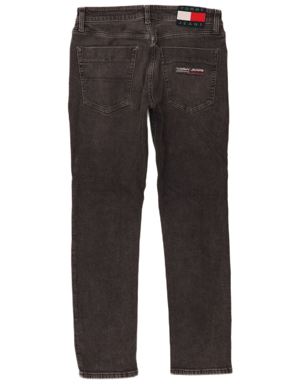 Tommy Hilfiger Jeans Scanton Slim para Hombre W31 L30 Algodón Gris