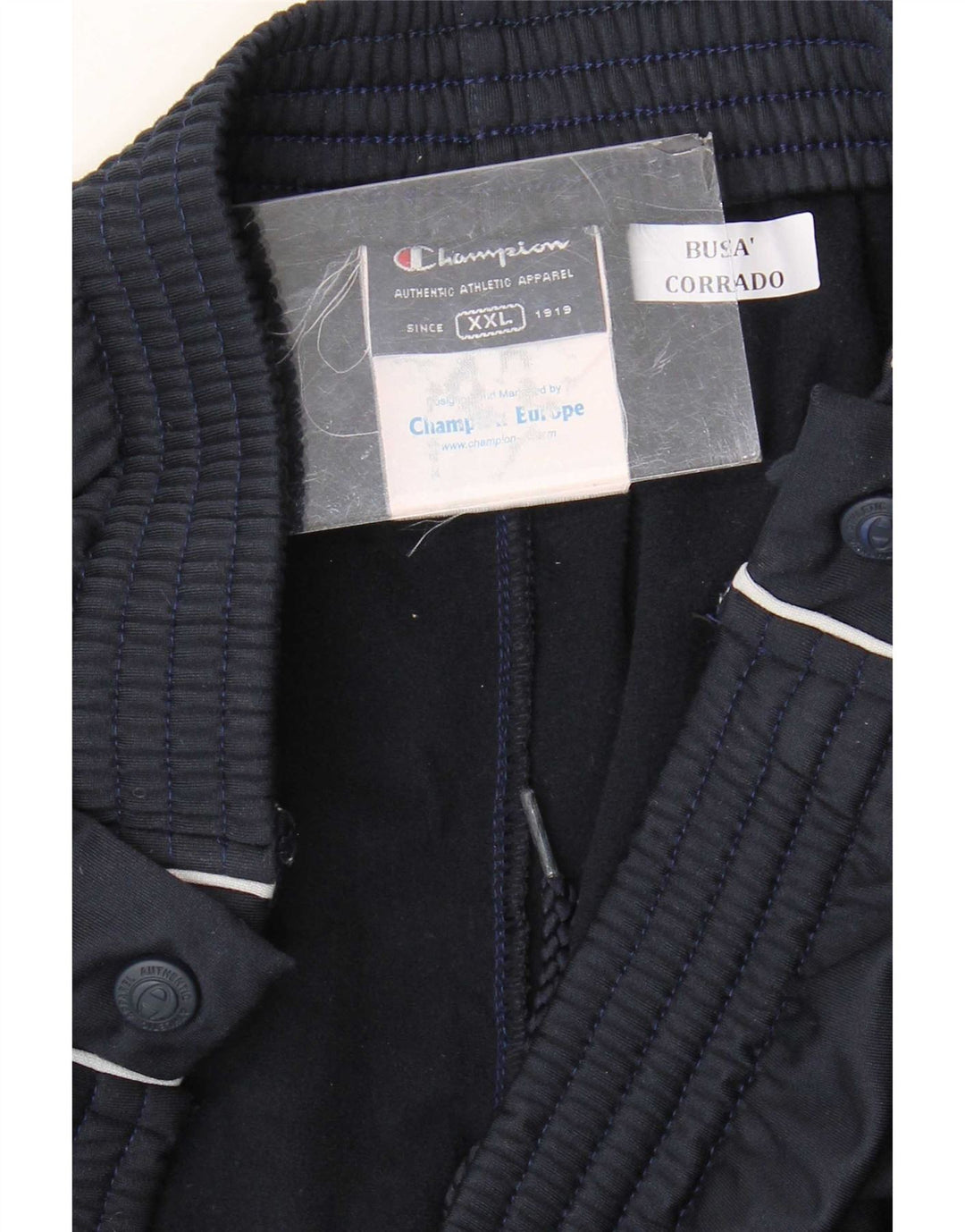 Champion Pantalones De Chándal Para Hombre 2XL Azul Marino Poliéster