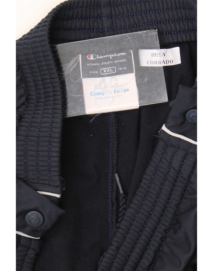 Champion Pantalones De Chándal Para Hombre 2XL Azul Marino Poliéster
