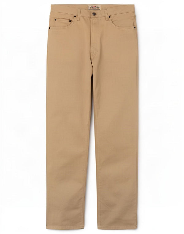 Levi's Mens 448 Straight Casual Trousers W36 L34 Beige Cotton