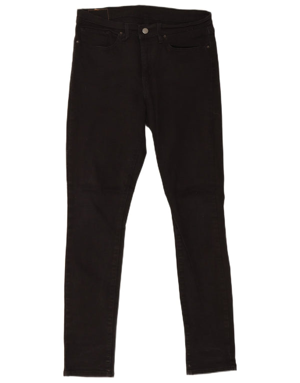 Levi's Vaqueros Pitillo Mujer W30 L32 Algodón Negro