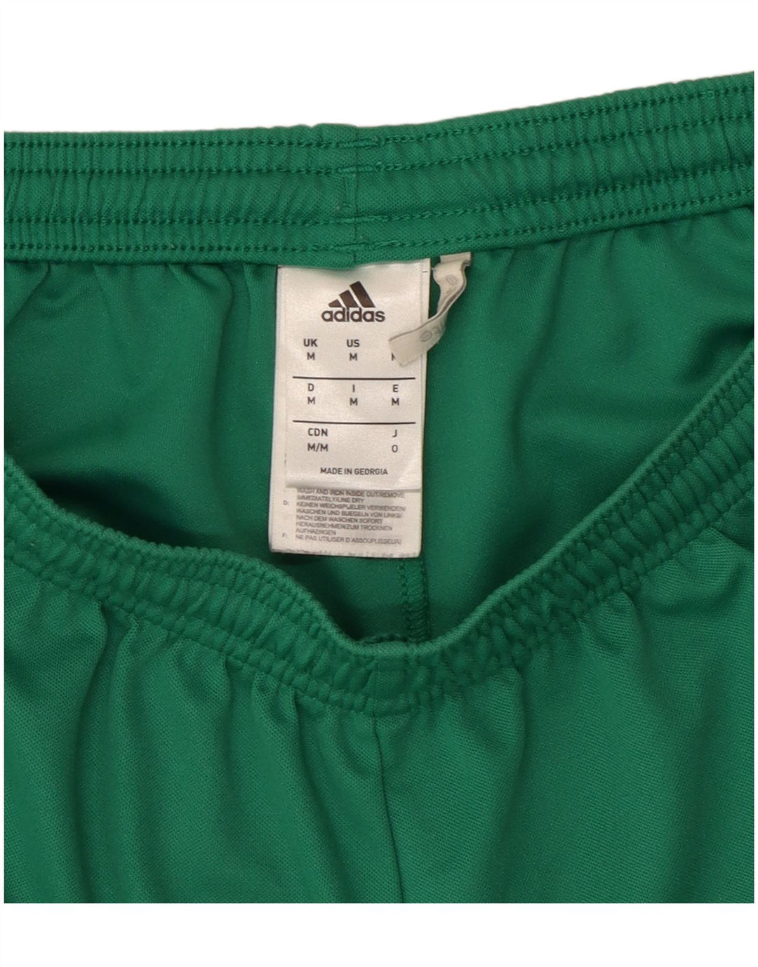 Pantalones cortos deportivos ADIDAS Climalite para hombre Poliéster verde medio