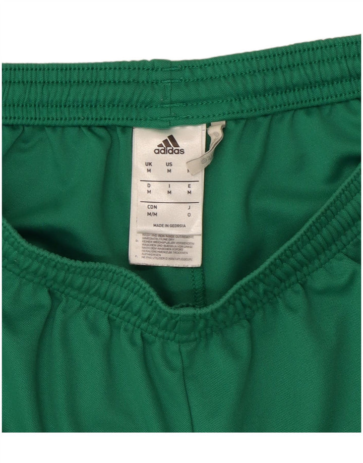 Pantalones cortos deportivos ADIDAS Climalite para hombre Poliéster verde medio