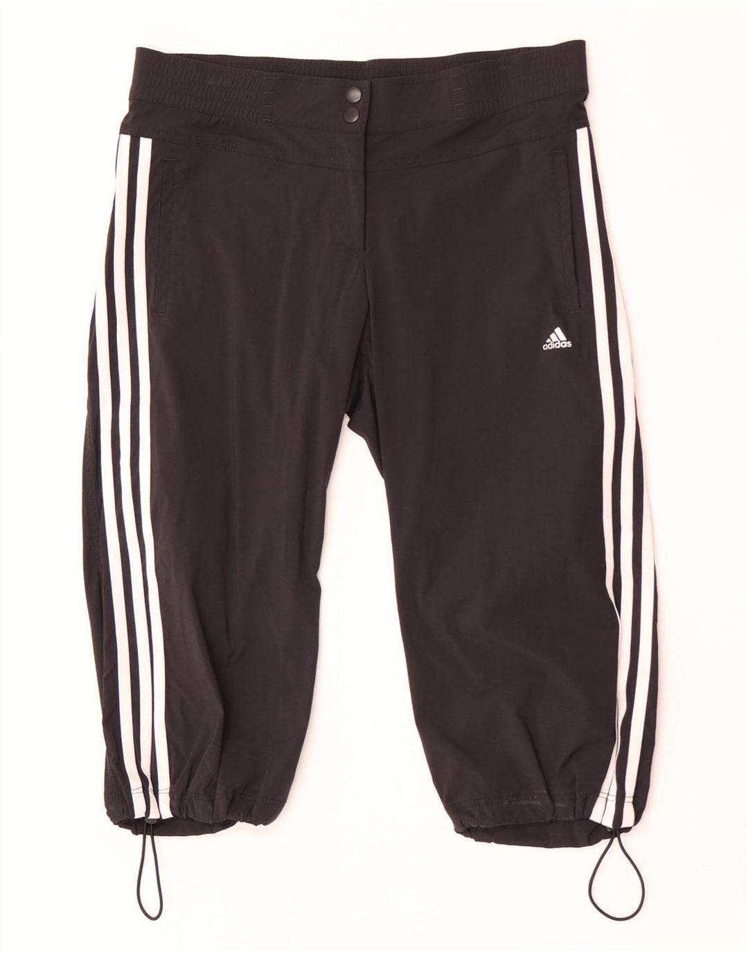 Adidas Bermudas Climalite para mujer UK 12 Medium W32 Nylon negro