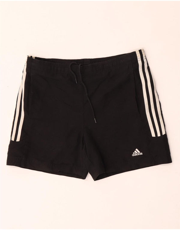 Adidas Pantalones cortos deportivos para mujer UK 10 Small Black Poliéster