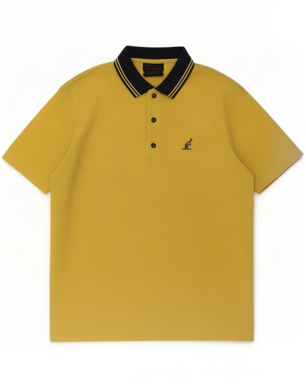 AUSTRALIAN L'ALPINA Polo Hombre Poliéster Amarillo Medio