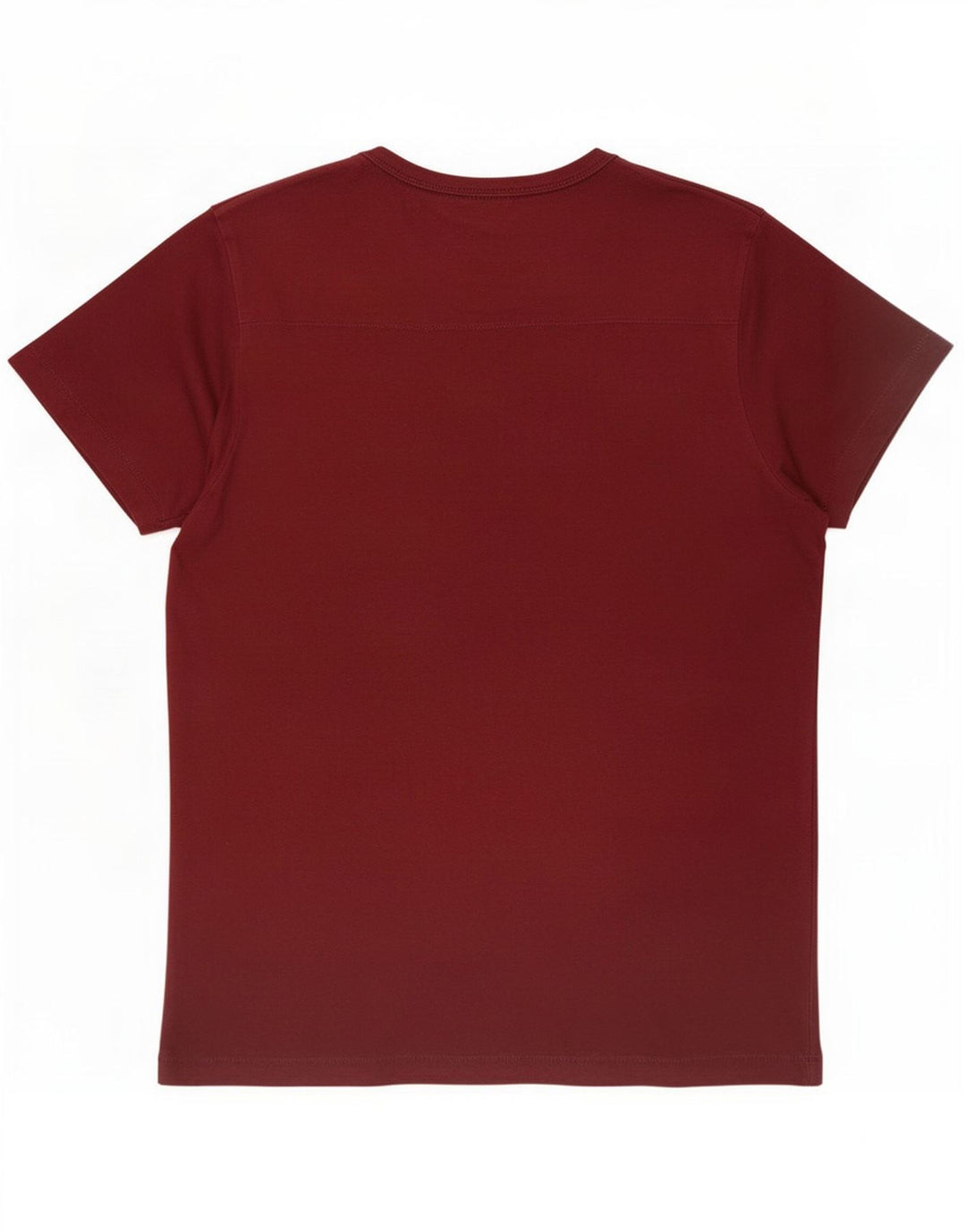 French Connection Camiseta para Hombre Top Grande Granate Algodón