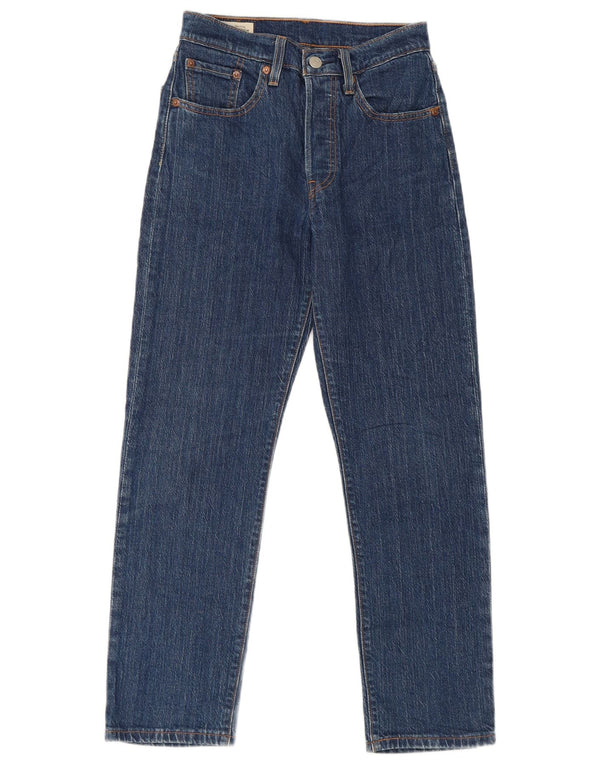 Vaqueros Levi's Mujer 501 Rectos W24 L26 Algodón Azul